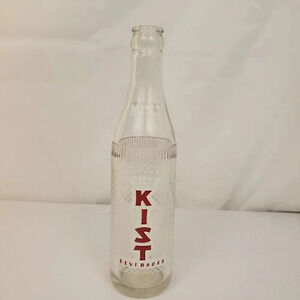 KING KIST BEVERAGES Soda Pop Glass Bottle‎ 10 Fl Oz Chicago Illinois